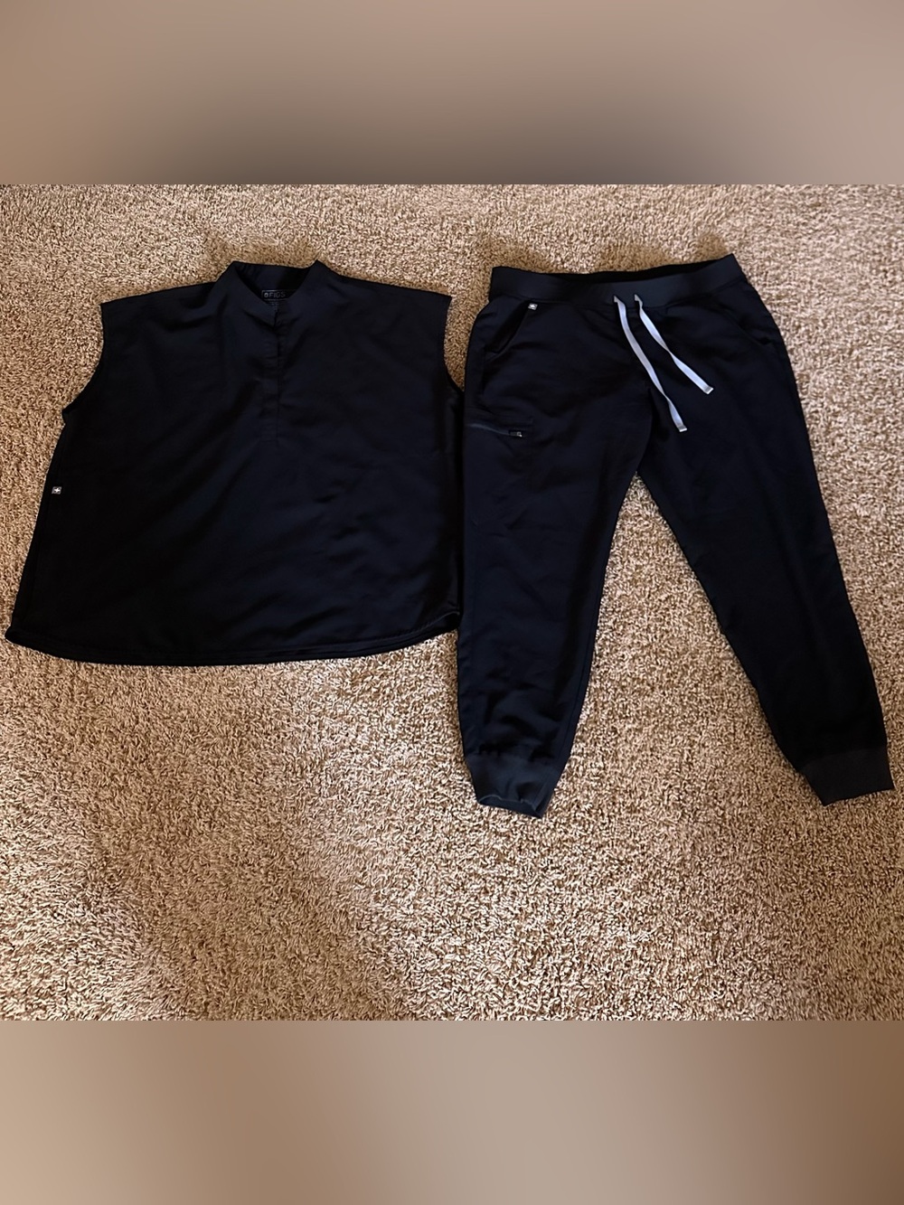 Figs Black Scrub Set XXL/XLP